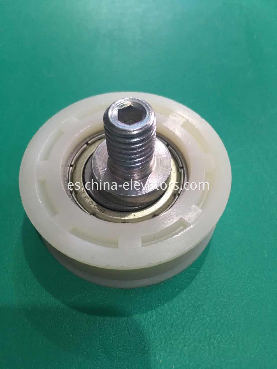 Rodillo de colgra de la puerta del ascensor Fermator Roller excéntrico 54*16*6003 Fermator Elevator Door Hanger Roller Eccentric Roller 54*16*6003